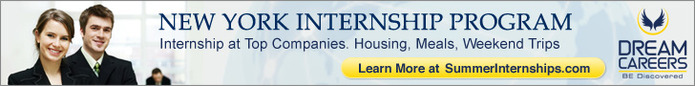 Dream Careers: New York - Internship in New York