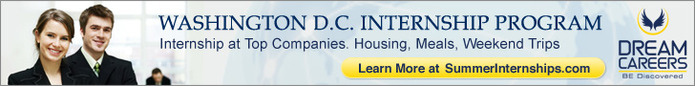 Dream Careers: Washington DC - Internship in Washington DC