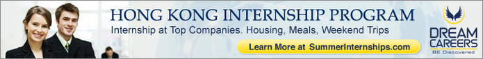 Dream Careers: Hong Kong - Internship in Hong Kong
